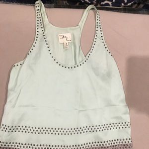 MILLY SIZE 6 100% SILK TOP